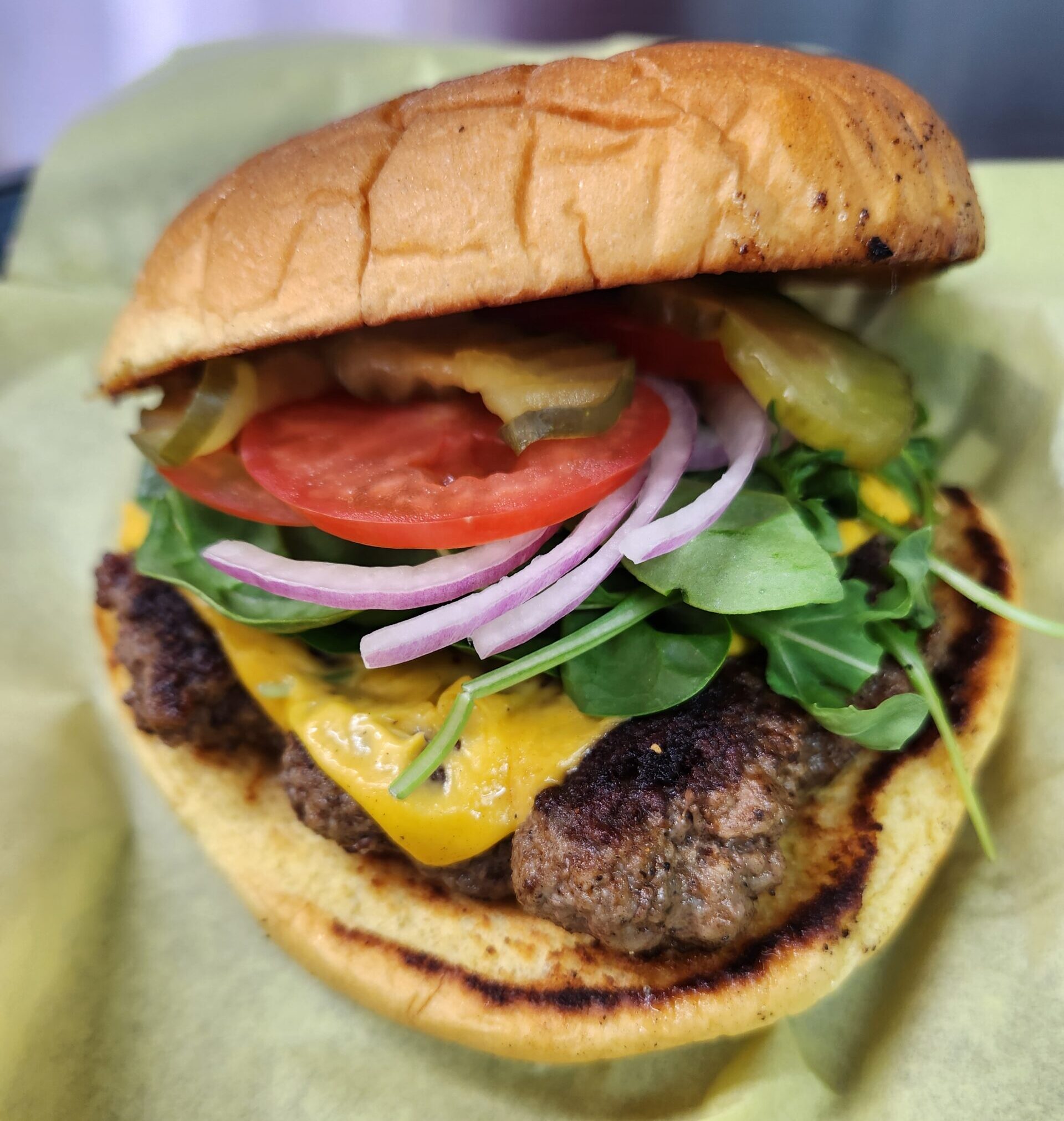 giant cow burger